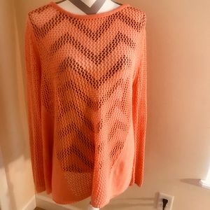 Coral Style & Co Sweater Sz XL